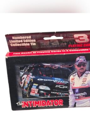 NASCAR The Intimidator Collectible Tin - Black